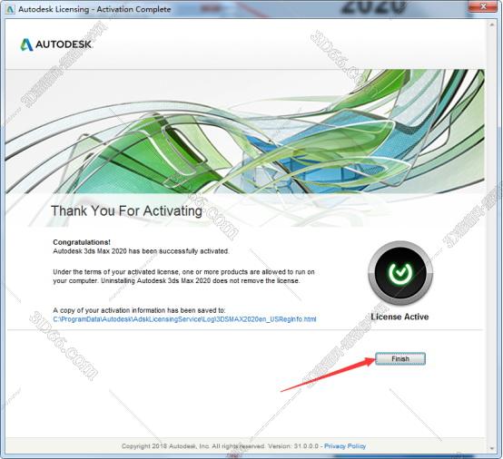 3dmax2020【3dsmax2020】官方中文(英文)破解版安裝圖文教程、破解注冊方法